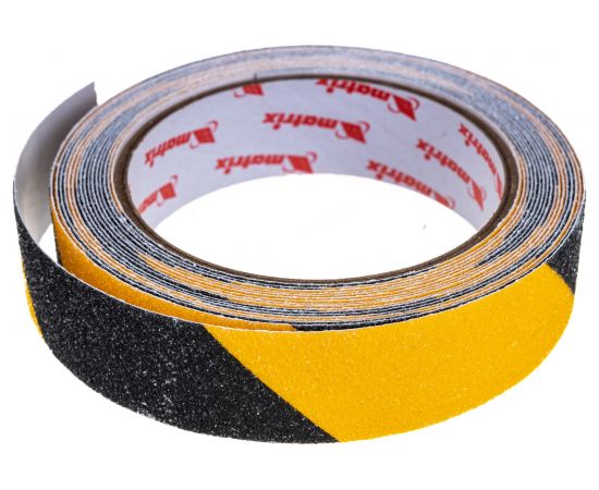 Клейкая противоскользящая лента MATRIX, черно-желтая, 25 мм х 5м, 88717 – изображение 5