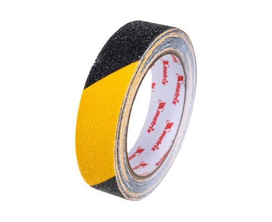 Клейкая противоскользящая лента MATRIX, черно-желтая, 25 мм х 5м, 88717 – изображение 6