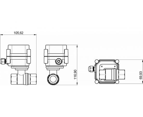 Комплект Gidrolock Premium BONOMI 1/2 31201031 – изображение 9