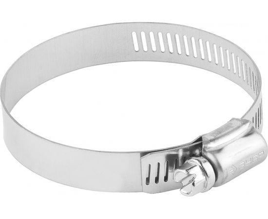 Хомуты Зубр ЭКСПЕРТ оцинкованные, просечная лента 12 мм, 57-76 мм, 2 шт. 37805-057-76-2 