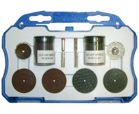 Набор оснасток 74 предмета для прямошлифовальной машины SKRAB 25554 