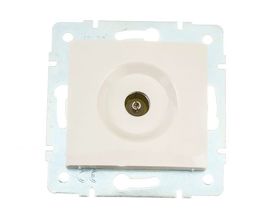 Телевизионная розетка LEZARD KARINA оконечная крем 707-0388-130 