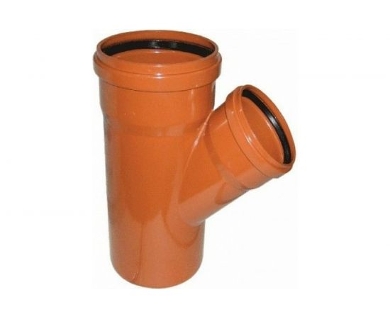 Тройник ПОЛИТЭК 160x110/45 градусов 160011045 