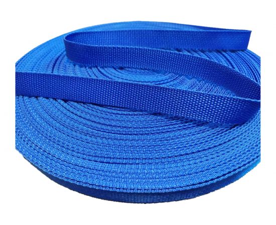 Ременная лента Эбис 20 мм, 50 м, синяя 72337 