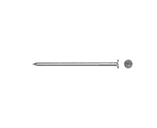 ЗУБР Гвозди ершеные с плоской головкой, оцинкованные, 70 х 4.2 мм, 5 кг, (примерно 850 шт.) 305200-42-070 