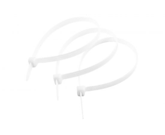 Нейлоновые хомуты Зубр белые, 9x450 мм, 50 шт. 309010-90-450 