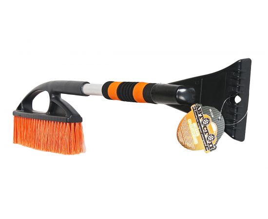 Щетка для снега со скребком и мягкой ручкой АВТОСТОП AB-2236 