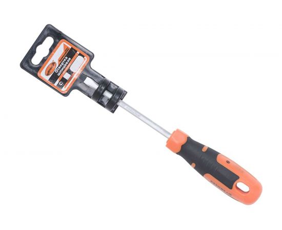 Шлицевая отвертка 4х100мм на держателе АвтоDело 30711 14809 