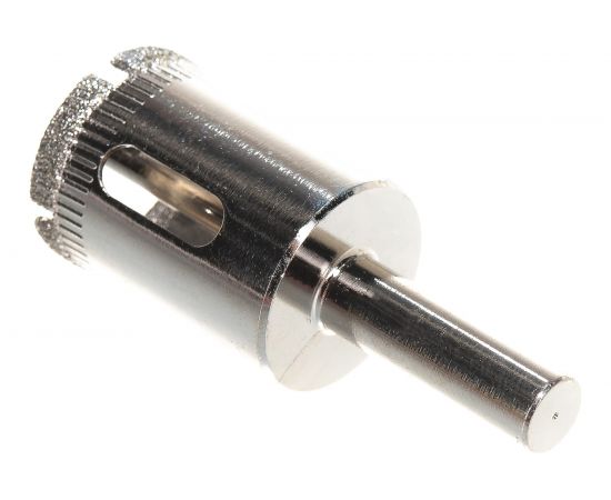 Коронка с центрирующим сверлом по стеклу и керамике (22х55 мм) Vertextools 336-22-55 – изображение 2