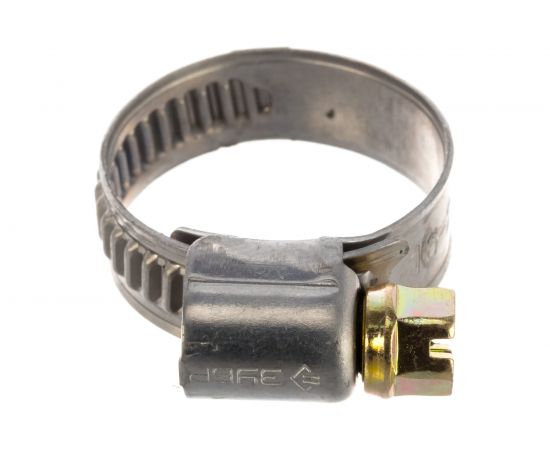 Хомуты Зубр ЭКСПЕРТ нерж. сталь накатная лента 9мм 16-25мм 5шт 3787-16-25 – изображение 2