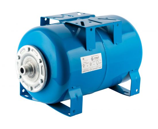 Расширительный бак 20 л горизонтальный STOUT STW-0001-100020 – изображение 2