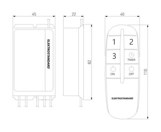 Контроллер управления для осветительного оборудования Elektrostandard a042748 – изображение 2