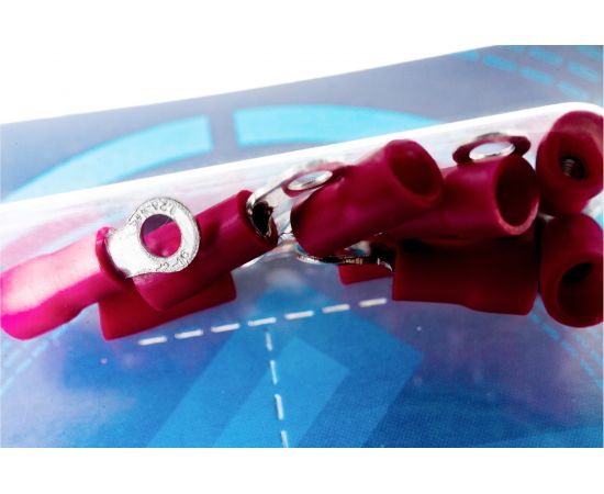 Кольцевой наконечник REXANT изолированный 0.5-1.5кв.мм 10 шт 08-0012-10 – изображение 2