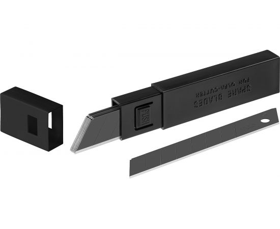 Сегментированные лезвия OLFA Black Max 18х100х0.5 мм 10 шт. OL-LBB-10B – изображение 3