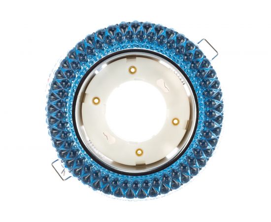 Светильник ЭРА DK LD23 BL1/WH декор cо светодиодной подсветкой Gx53, голубой Б0029628 – изображение 3