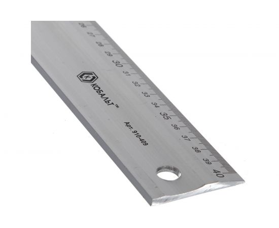 Столярный алюминиевый угольник 400 мм КОБАЛЬТ 910-409 – изображение 3