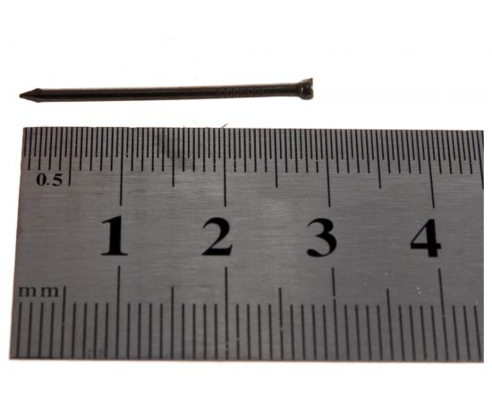 Финишные гвозди Зубр ПРОФИ с покрытием венге, 1,4х30мм, 50шт 305376-14-30 – изображение 3