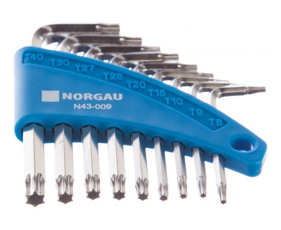Набор ключей Torx NORGAU N43-009 061047809 – изображение 3