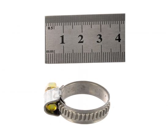 Хомуты Зубр ЭКСПЕРТ нерж. сталь накатная лента 9мм 16-25мм 5шт 3787-16-25 – изображение 4