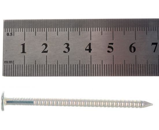 ЗУБР Гвозди ершеные с плоской головкой, оцинкованные, 70 х 4.2 мм, 5 кг, (примерно 850 шт.) 305200-42-070 – изображение 5