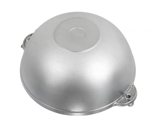 Литой алюминиевый казан с крышкой BOYSCOUT 4 л, азиатская чаша 61365 – изображение 5