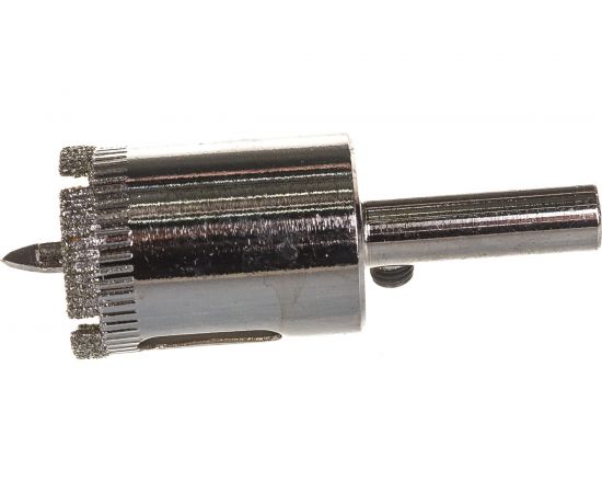 Коронка с центрирующим сверлом по стеклу и керамике (22х55 мм) Vertextools 336-22-55 – изображение 5