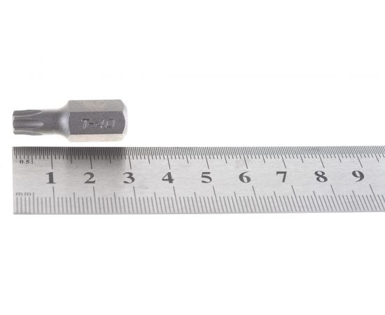 Короткая бита Hans Torx на 10 мм T40 043-3T40 – изображение 5