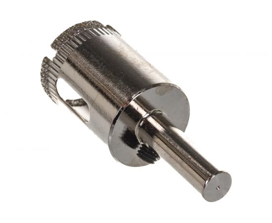 Коронка с центрирующим сверлом по стеклу и керамике (22х55 мм) Vertextools 336-22-55 – изображение 6