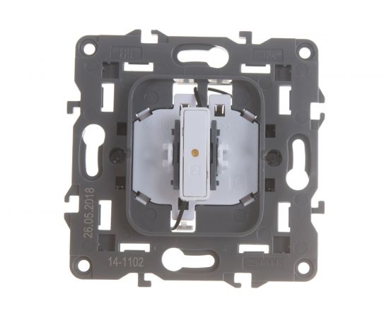 Выключатель с подсветкой ЭРА 14-1102-01 10АХ-250В, IP20, Elegance, белый Б0034215 – изображение 6