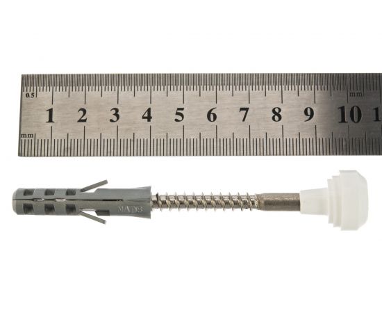 Комплект крепления для унитаза ГОСКРЕП 8х40 с белой заглушкой 2 шт. 9-0016550 – изображение 8