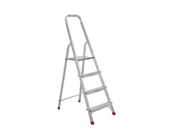 Стальная оцинкованная стремянка Алюмет 4 ступени ZZ 404 