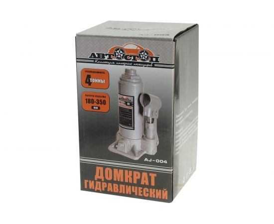 Гидравлический бутылочный домкрат 4т АВТОСТОП AJ-004 
