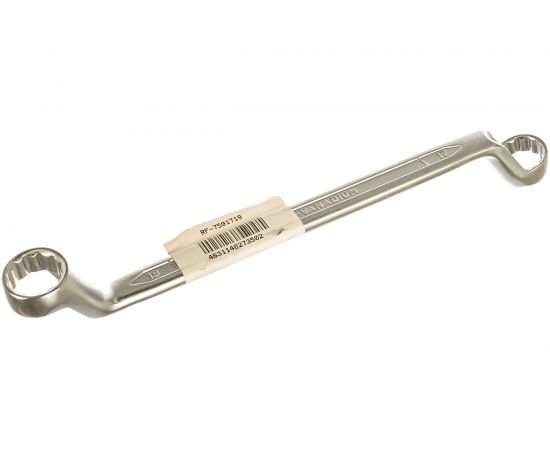 Накидной ключ 12-гранный 75град 17х19мм ROCKFORCE RF-7591719 