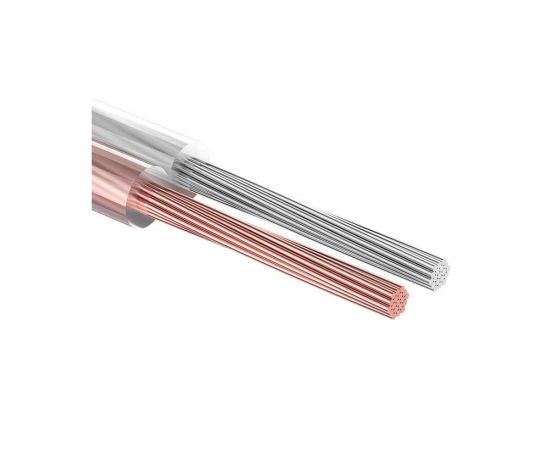 Акустический кабель REXANT, 2х1,00 кв.мм, прозрачный, SILICON 01-6305-10 