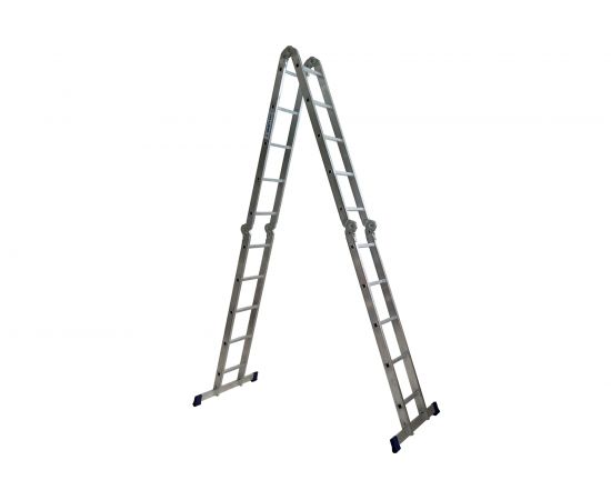 Алюминиевая шарнирная лестница Алюмет 4х5 ТL 4055 