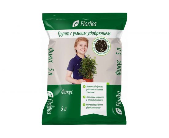 Грунт Florika Фикус-пальма 5 л 001-GR-FL-001272-2 
