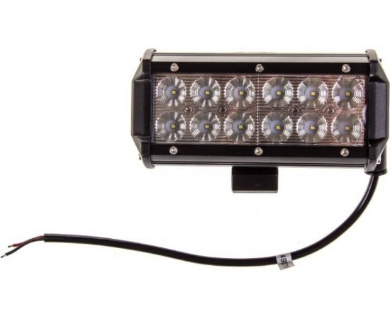 Прямоугольная светодиодная фара SKYWAY OFF ROAD 12V/24V 36W 6000K 12 диодов S08401023 