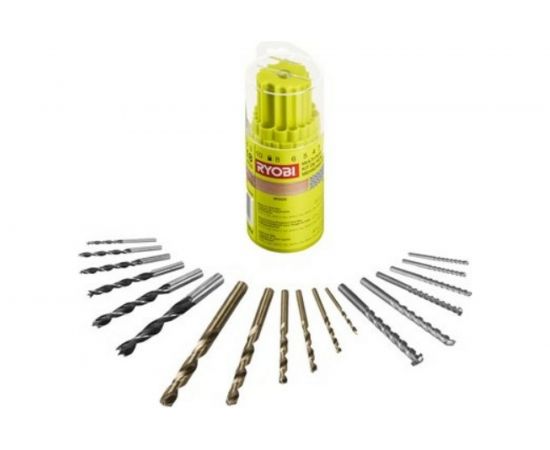 Набор сверл RAK18DMIX (18 шт; 3-10 мм) Ryobi 5132004669 