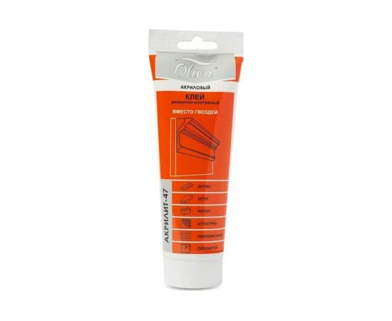 Ремонтно-монтажный клей Акрилит 47 бесцветный 00026766 