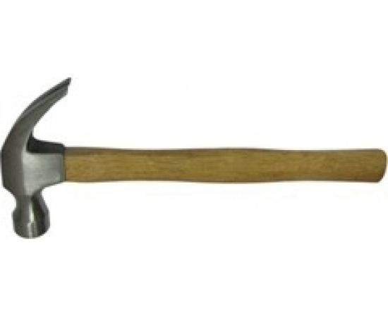 Молоток-гвоздодер с деревянной ручкой Biber ПРЕМИУМ 85381 080752 