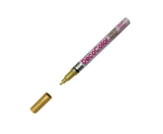 Лаковый маркер MARVY UCHIDA с круглым наконечником 1-2мм золотой MAR200/GLD 