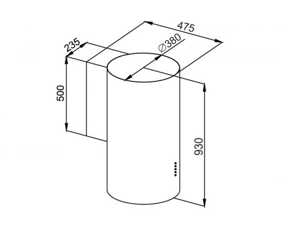 Кухонная вытяжка MAUNFELD черный LEE SIDE (C) 39 BLACK – изображение 13