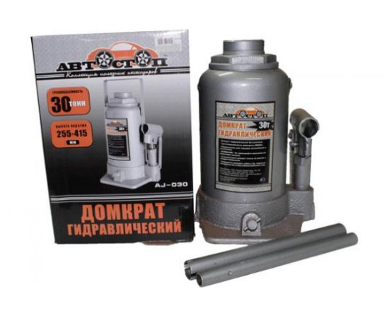 Гидравлический бутылочный домкрат 30т АВТОСТОП AJ-030 – изображение 2