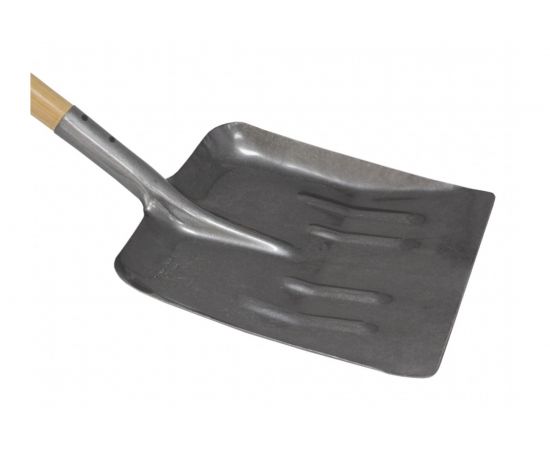 Большая уборочная совковая лопата с ребрами жесткости и черенком ZOLDER 128279 – изображение 2
