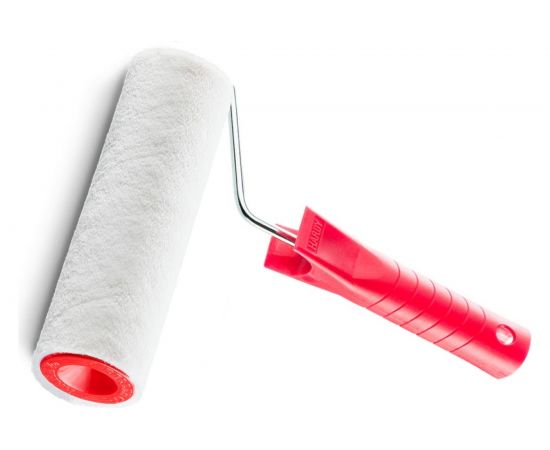 Валик HARDY Velur 240мм D40мм ворс 4мм с ручкой Standart 0130-384023 – изображение 2