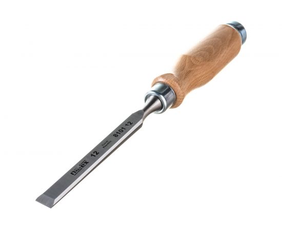 Плоская стамеска Narex с деревянной светлой ручкой 12 мм 810112 – изображение 2