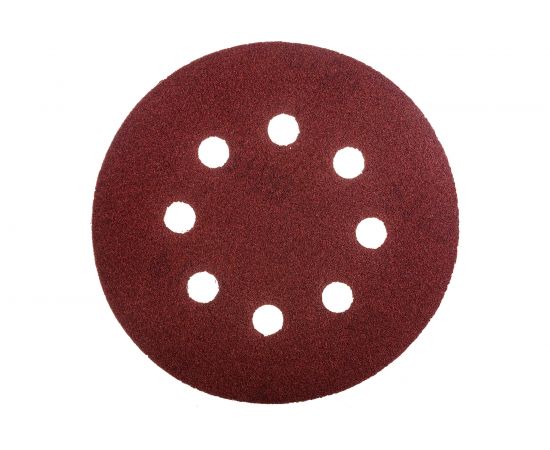 Круг абразивный шлифовальный (5 шт; 125 мм; P 150; 8 отв) КЕДР 54679 – изображение 2