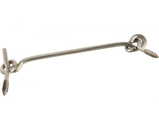 Дверной крюк ЕВРОПАРТНЕР 120 мм. нержав.сталь 1 шт. G2 0032 4 – изображение 2