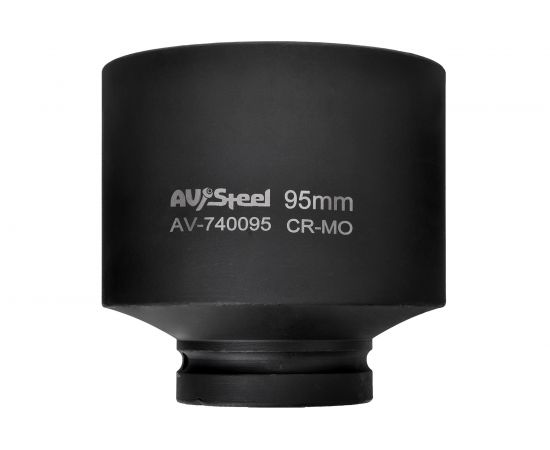 Головка ударная шестигранная (95 мм; 1DR) AV Steel AV-740095 – изображение 2