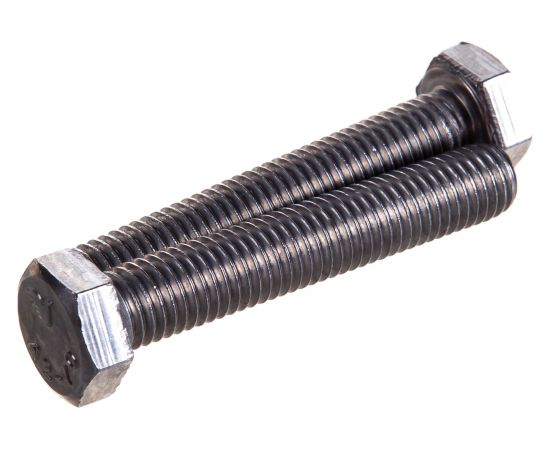 Болт с шестигранной головкой, с полной резьбой ЕВРОПАРТНЕР DIN 933 нержав. сталь, 12х70 мм, 2 шт. G2 1270 2 – изображение 2